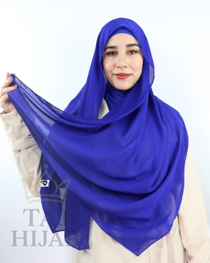 Crepe Bonnet Ninja – Bleu Royal